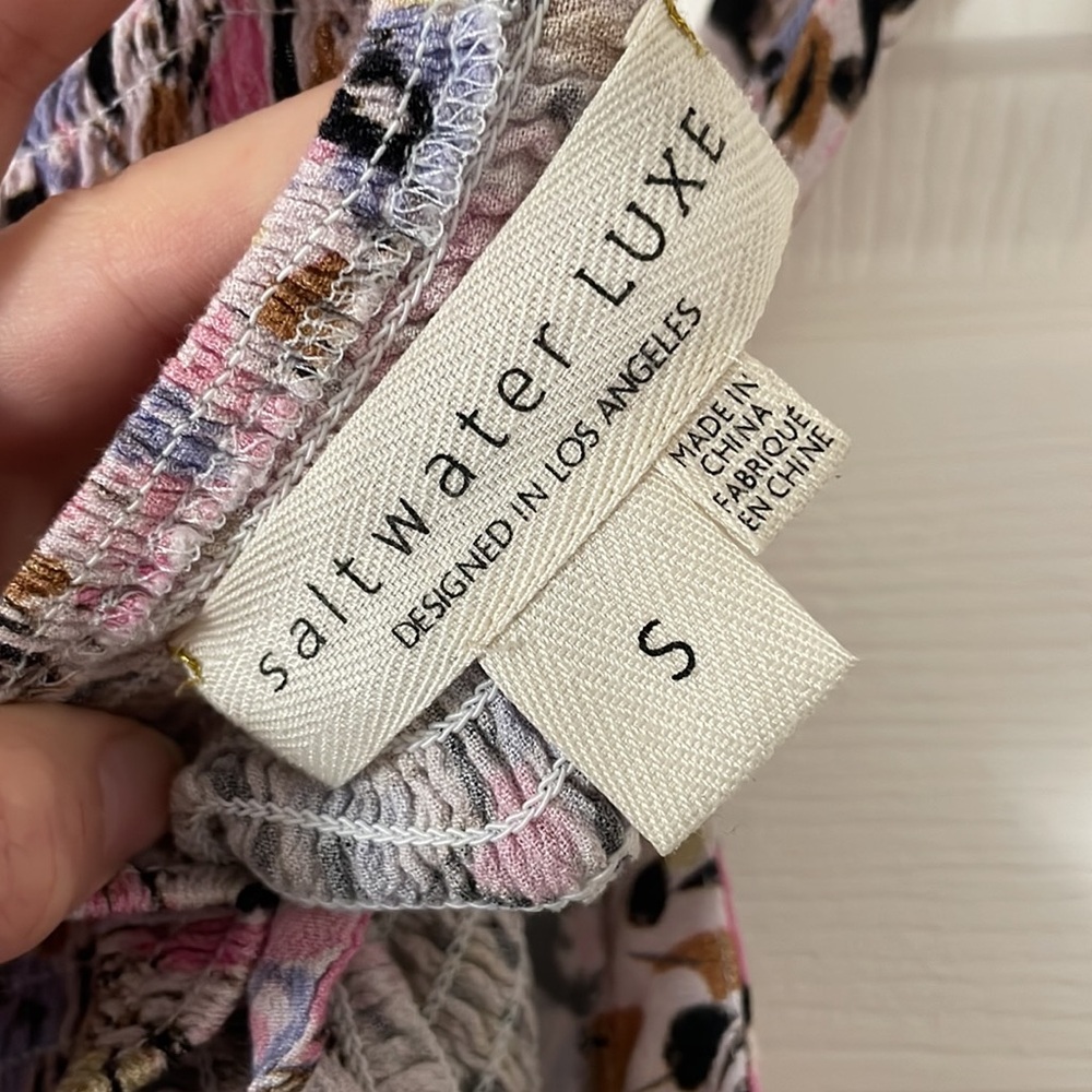 Saltwater Luxe Floral Romper - Picture 6 of 6
